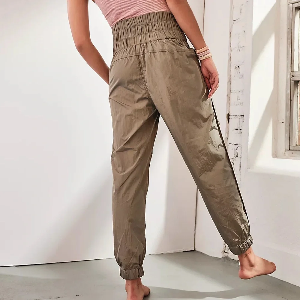 NWT Free People Olive Green Track Joggers
